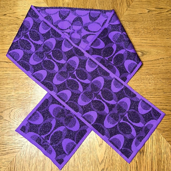 Coach Accessories - *NWOT* COACH Tonal Dream C Knit Scarf